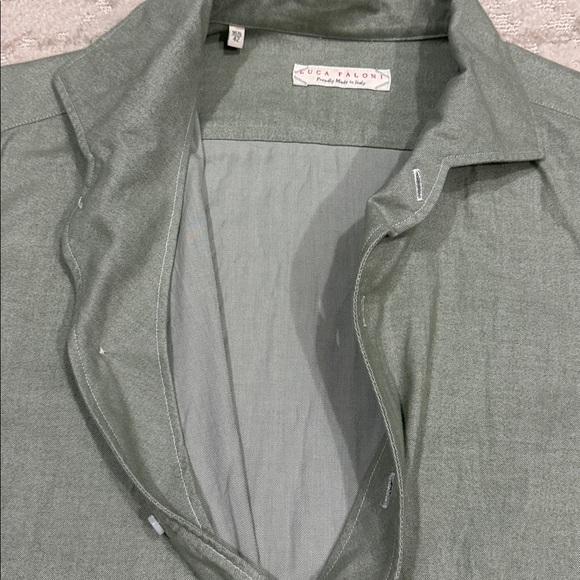 Luca Faloni cotton button down- Made in Italy- 16.5 (42R) - Picture 6 of 8